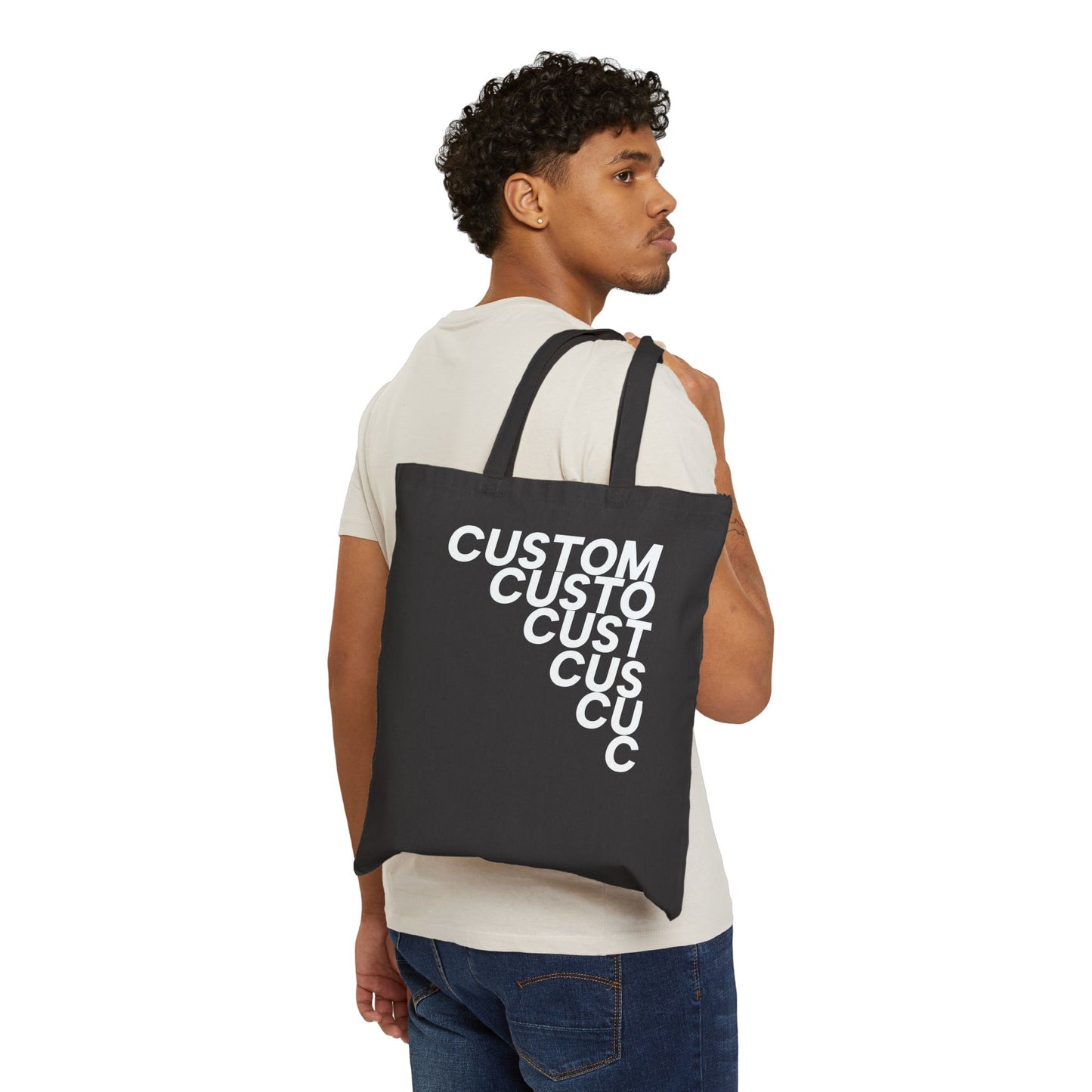 CUSTOMR Cotton Canvas Tote Bag