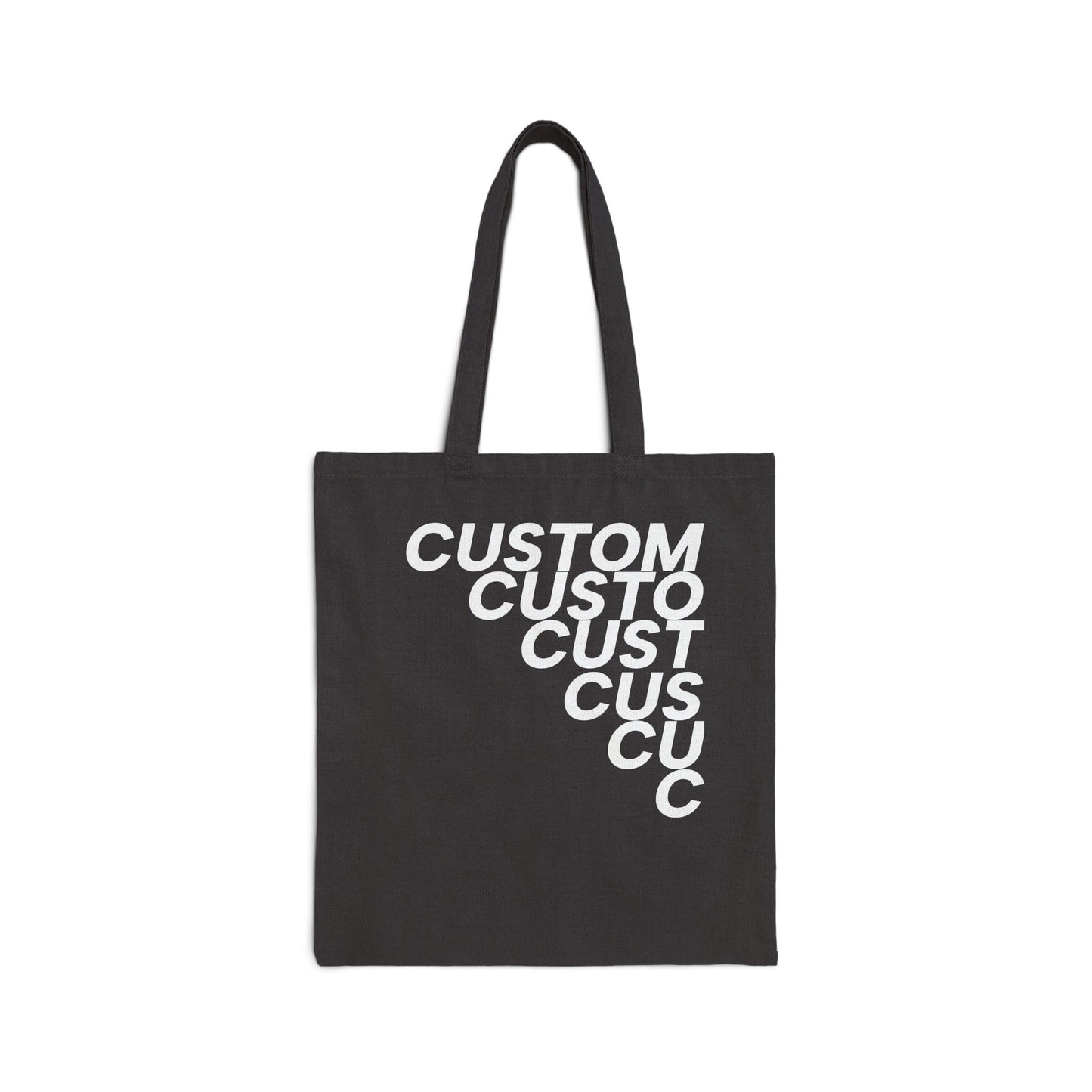 CUSTOMR Cotton Canvas Tote Bag